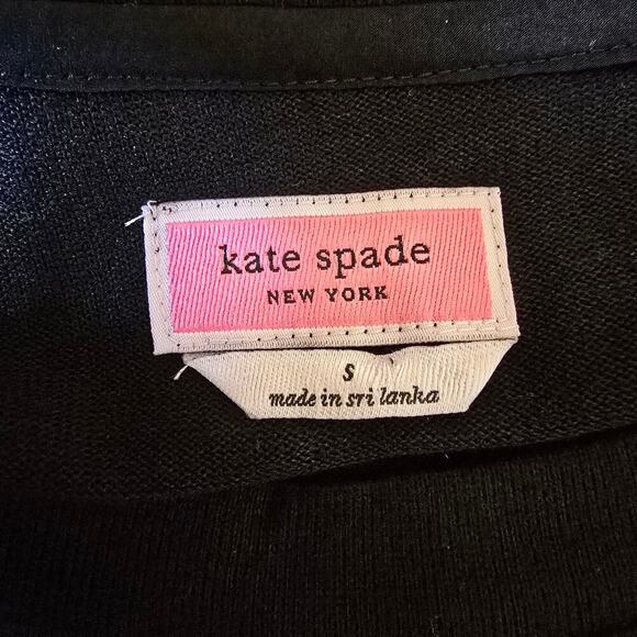 Kate Spade Wink Face Embroidered Pullover Sweater - Picture 6 of 8